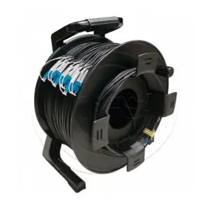 DURATAC® ARMORED FIBER REELS - 12 LC Connectors