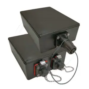 TFS 1-Gigabit Media Converter Transmitter/Receiver Pair - IP68 Military Standard