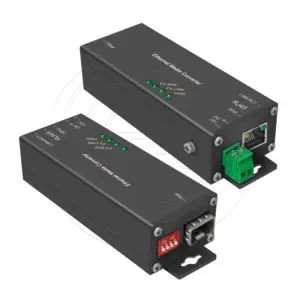 TFS Industrial Gigabit Ethernet Media Converter - IP40