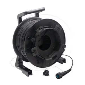 DURATAC® ARMORED FIBER REELS - BullsEye Water-proof LC Connectors