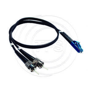 TFS ST Male to LC Male Patch Cable - 1 Meter