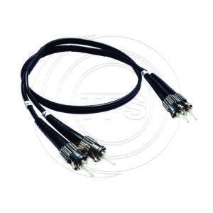 TFS ST Duo Male to ST Duo Male Patch Cable - 1 Meter