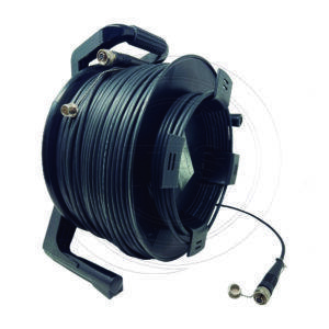 12 Fiber TFS DuraTAC® Stainless Steel Armored Tactical Fiber Cable - MPO Magnum Connectors